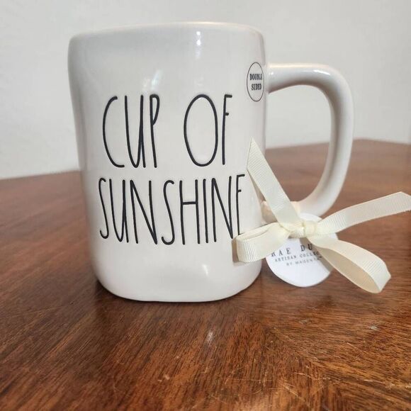 Rae Dunn "Cup of Sunshine" Lemon mug - Picture 2 of 6